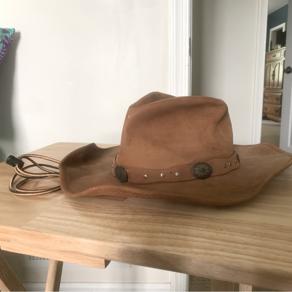 Genuine leather Stetson cowboy hat Rodeo drive collection